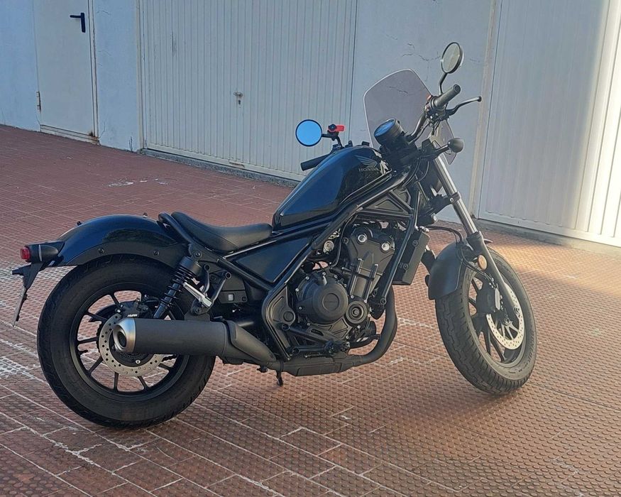 Honda Rebel CMX500 + Windshield