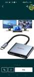 ADAPTER podwójny HDMI na USB-C marki Kozyc