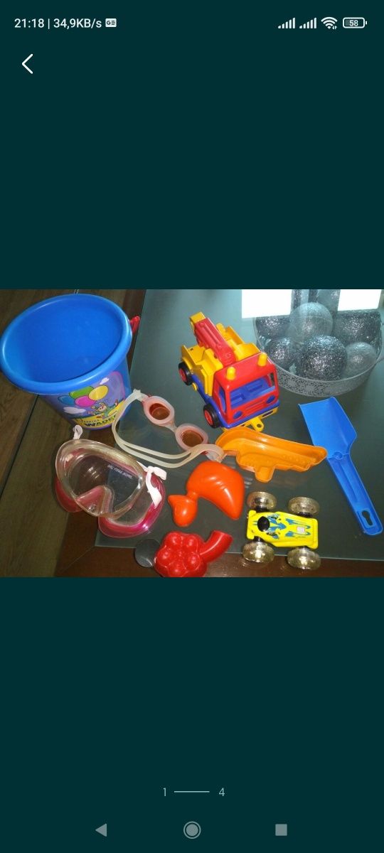 Zabawki Komplet zabawek plażowych dla dziecka TANIO