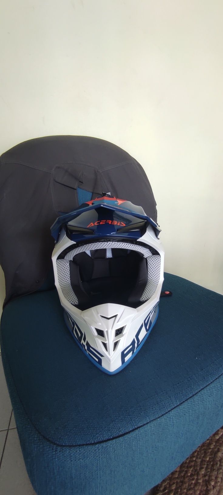 Capacete ACERBIS +óculos 100%