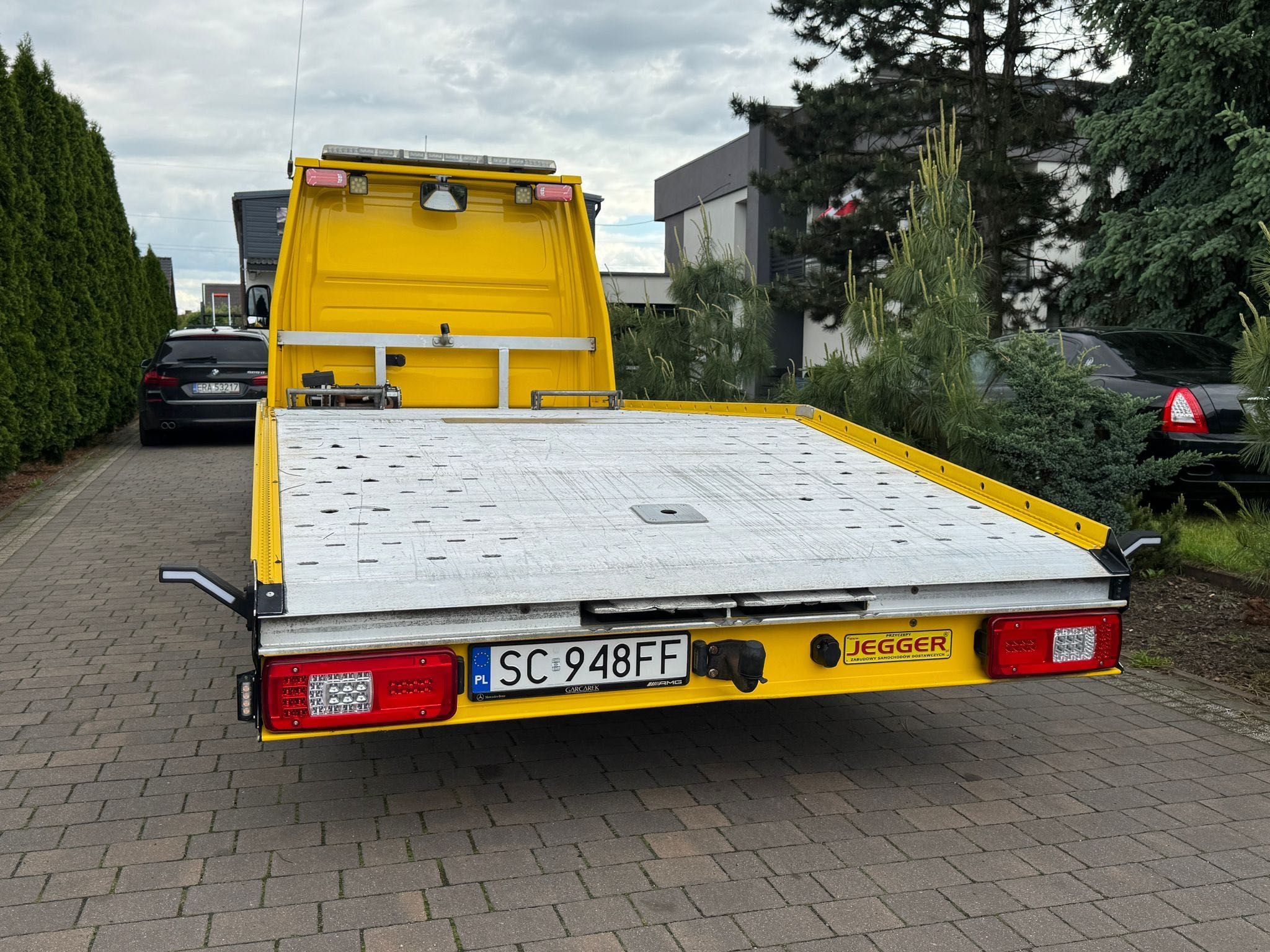 Autolaweta Wynajem Mercedes Sprinter 3500kg hak