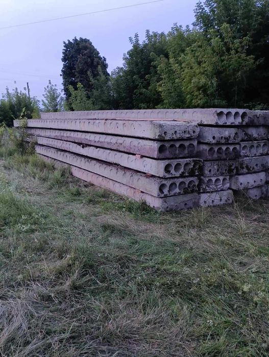 плиты перекрытия Плити перекриття пустотні  пк 12 м