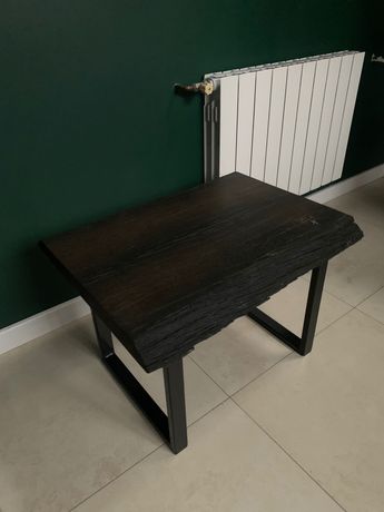 Stolik kawowy czarny dąb