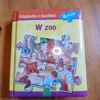 Książeczka z puzzlami W zoo, lwarde strony