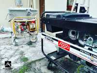 Agregat prądotwórczy generator prądu Honda Fogo Atlas Copco Wynajemy