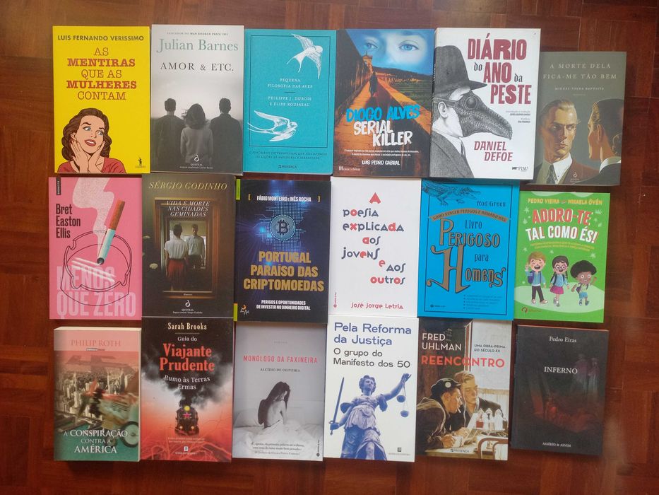 Lote de 188 livros