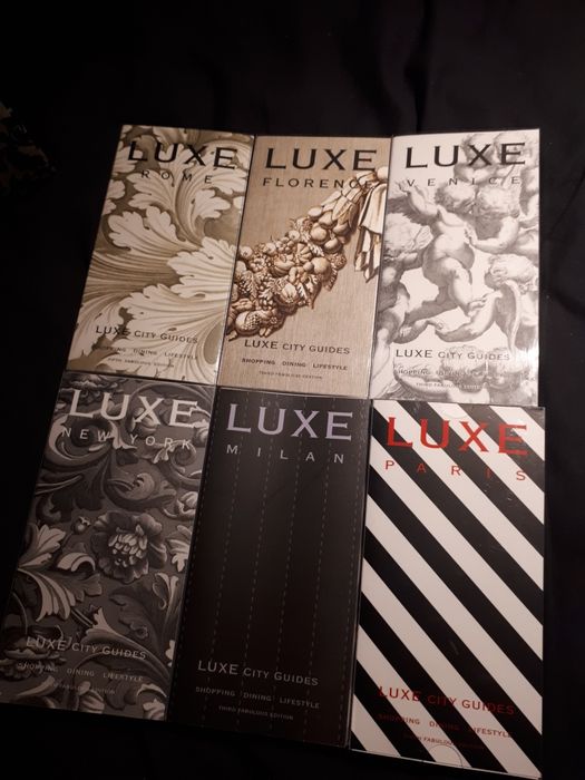 LUXE CITY GUIDES box limited przewodniki moda style Vogue prezent