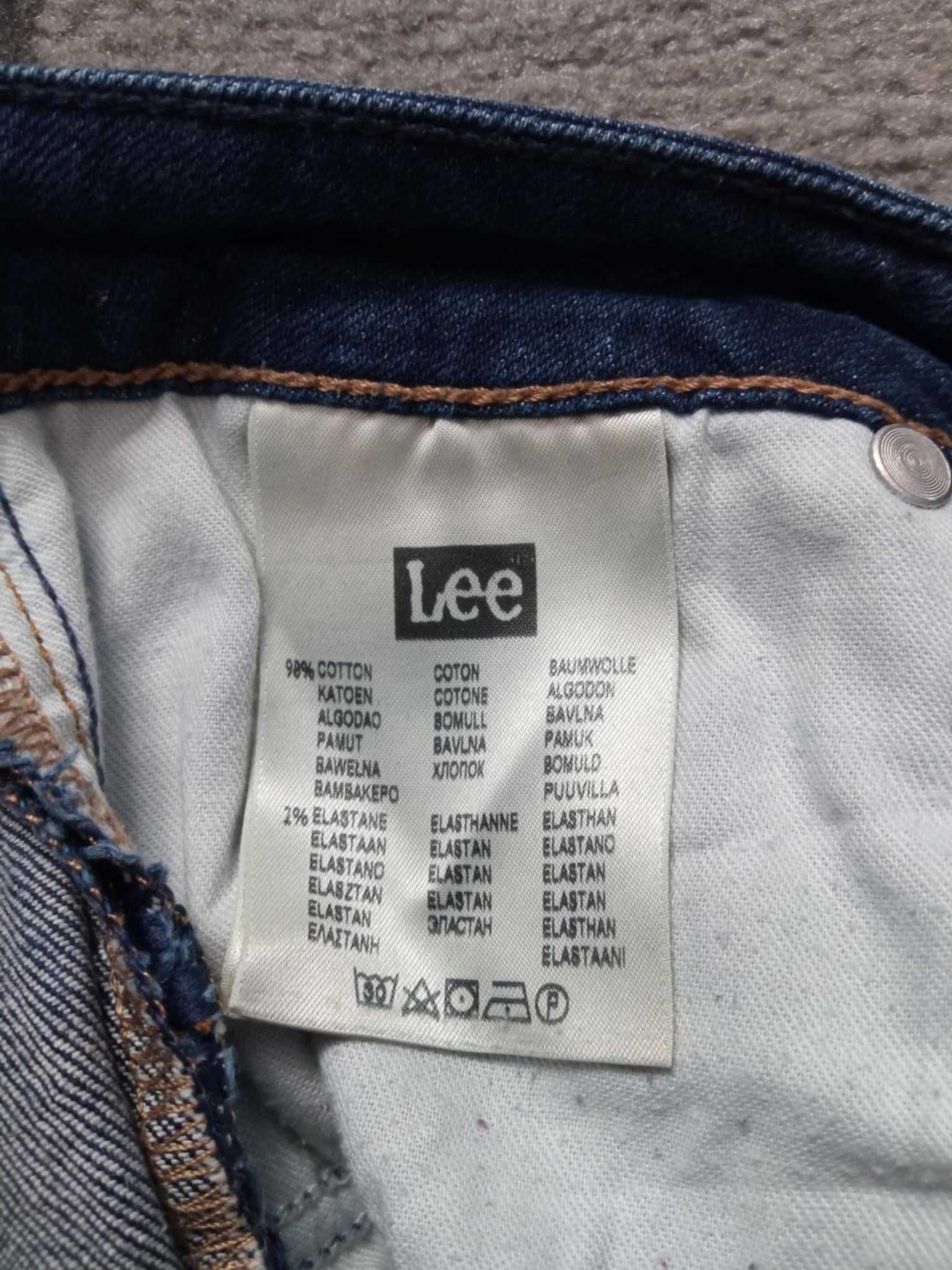 Spodnie jeansowe Lee W28 L31 jak nowe