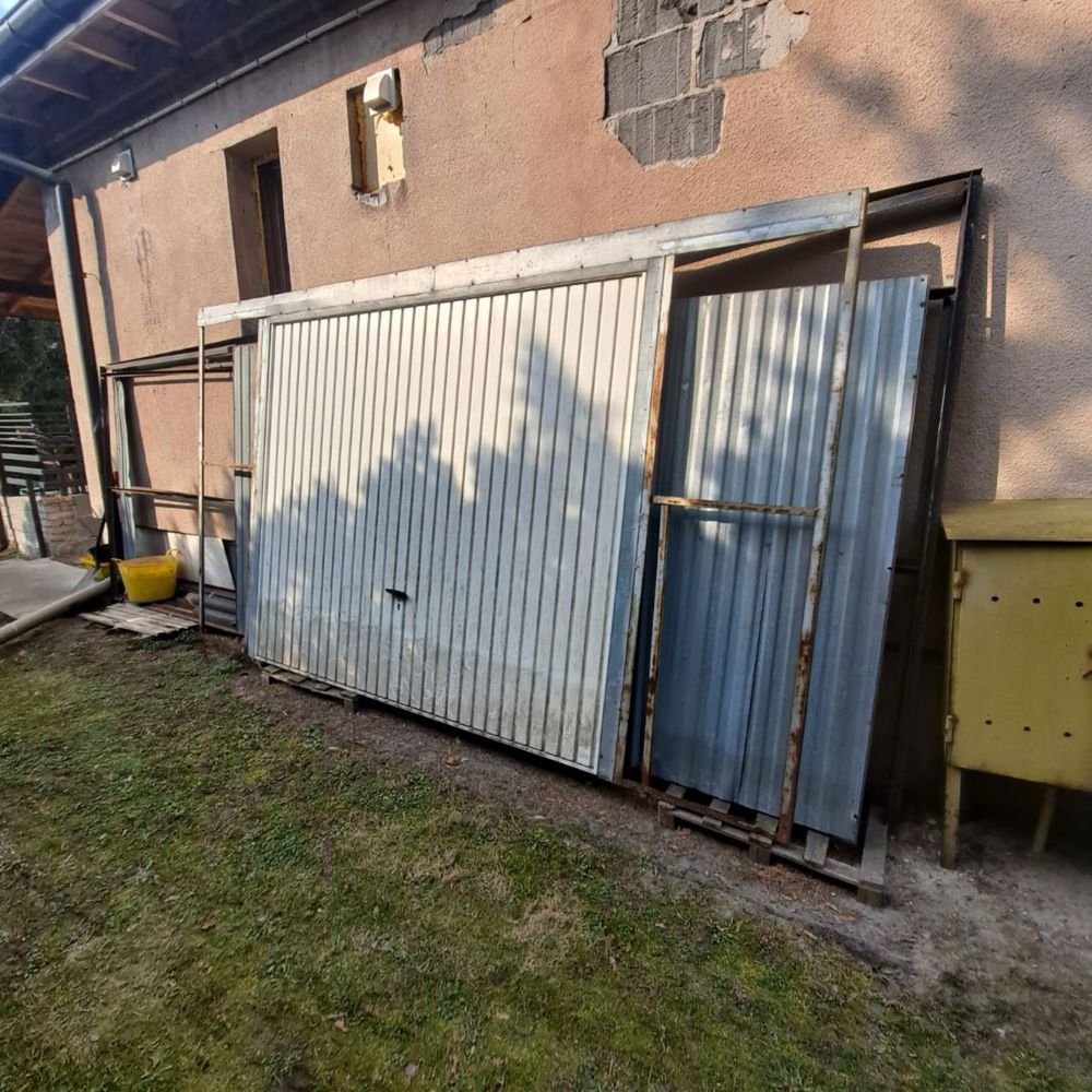 Garaż blaszany 4x7 m