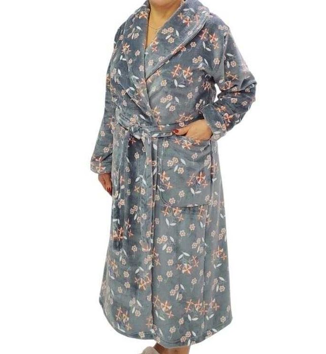 Халат жіночий велюр, махра 44-62