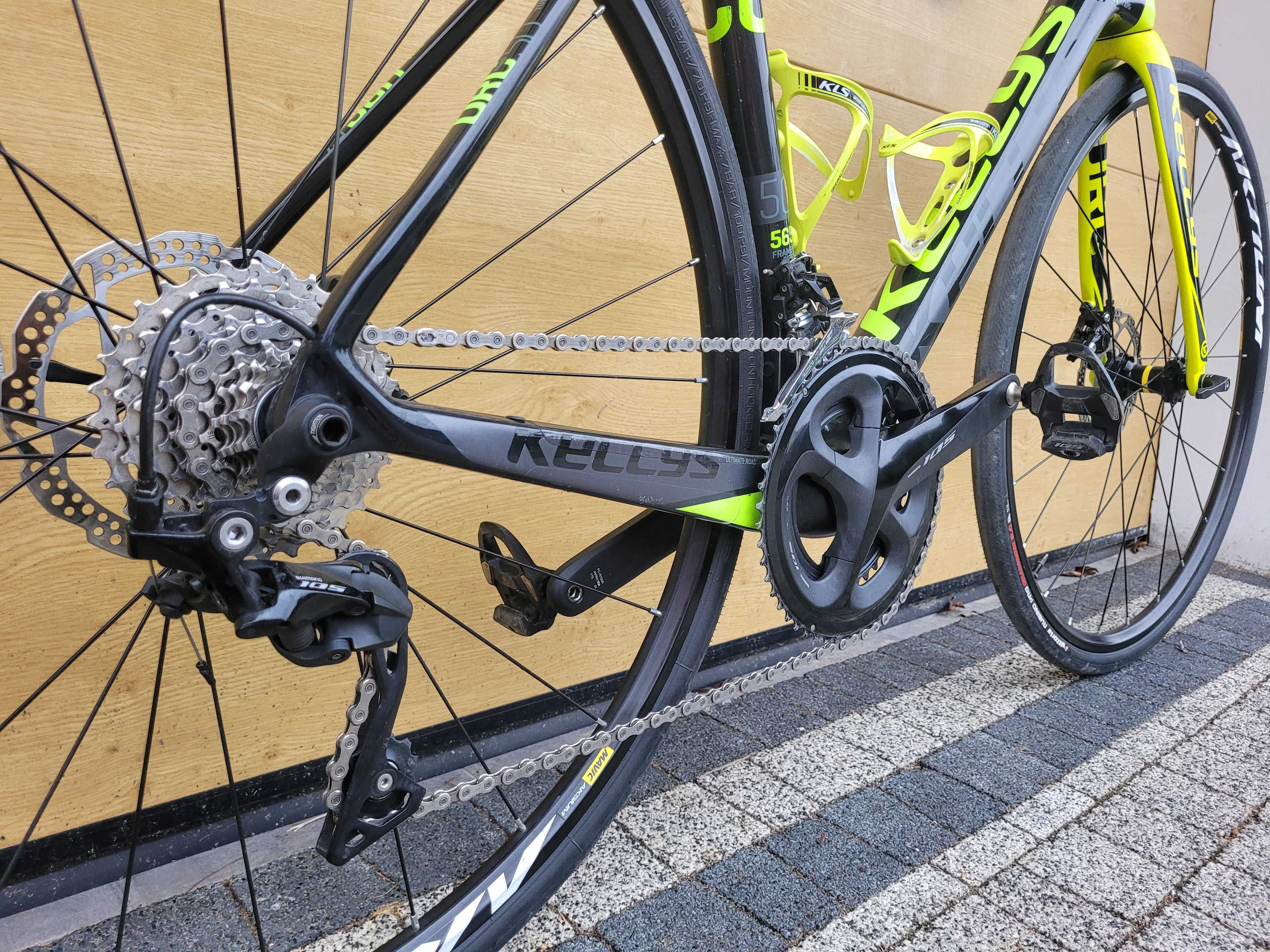 Rower szosowy Kellys URC 50 CARBON disc rozmiar L Shimano 105 r7000