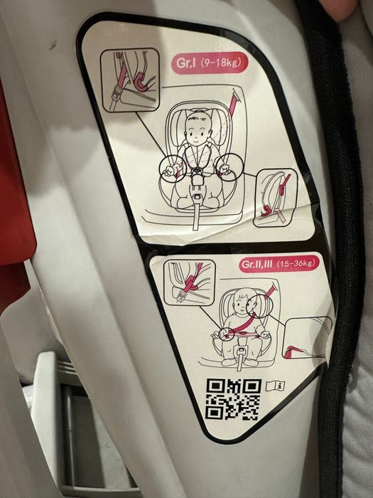 Cadeira Auto grupo I/II/III
