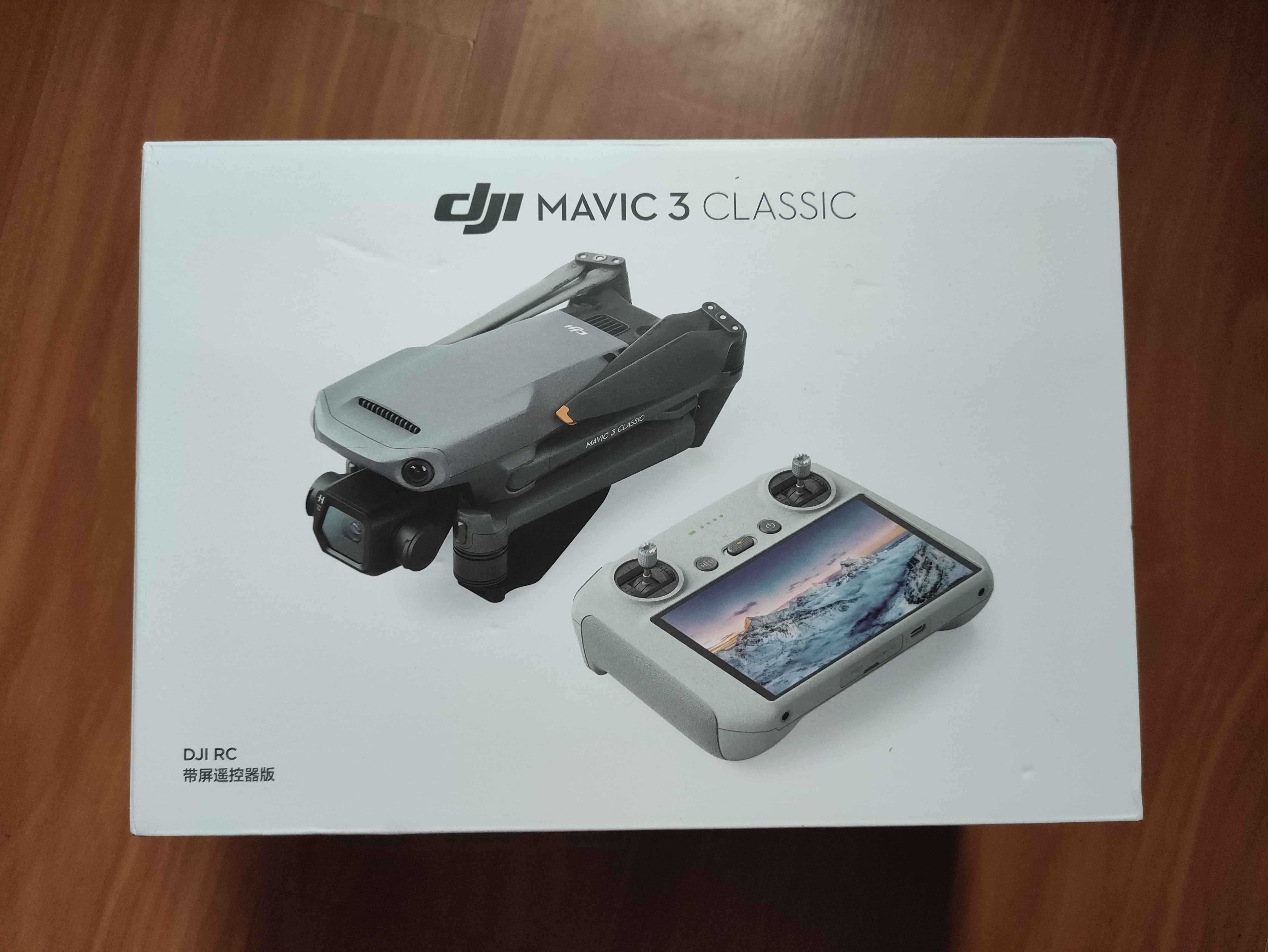 Drone - DJI Mavic 3 Classic + DJI RC (c/ novo)