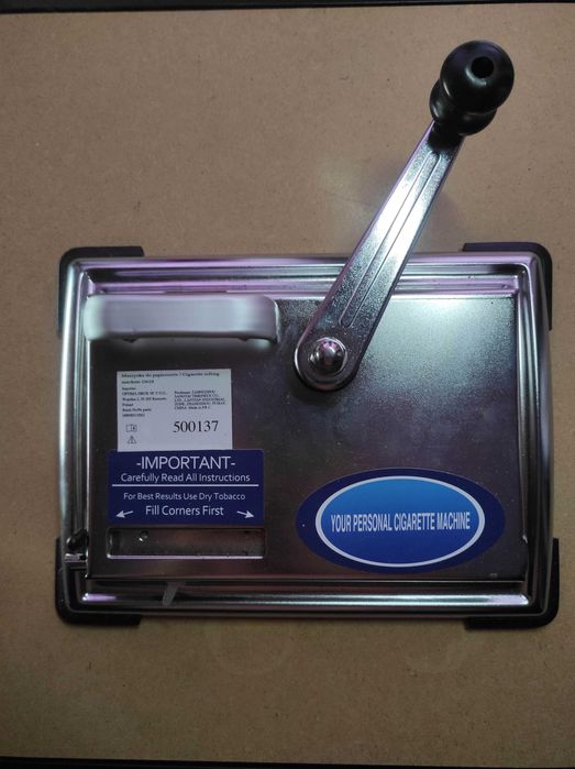 Maszynka Nabijarka Tłokowa do Papierosów Tytoń Gilz Do RobieniaTytoniu