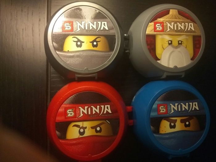 Ninja - figuras compatíveis com LEGO NINJAGO