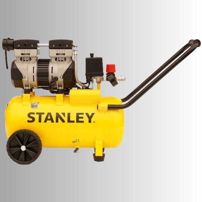 Компресор безмасляний Stanley 24 л Безмасляный компрессор