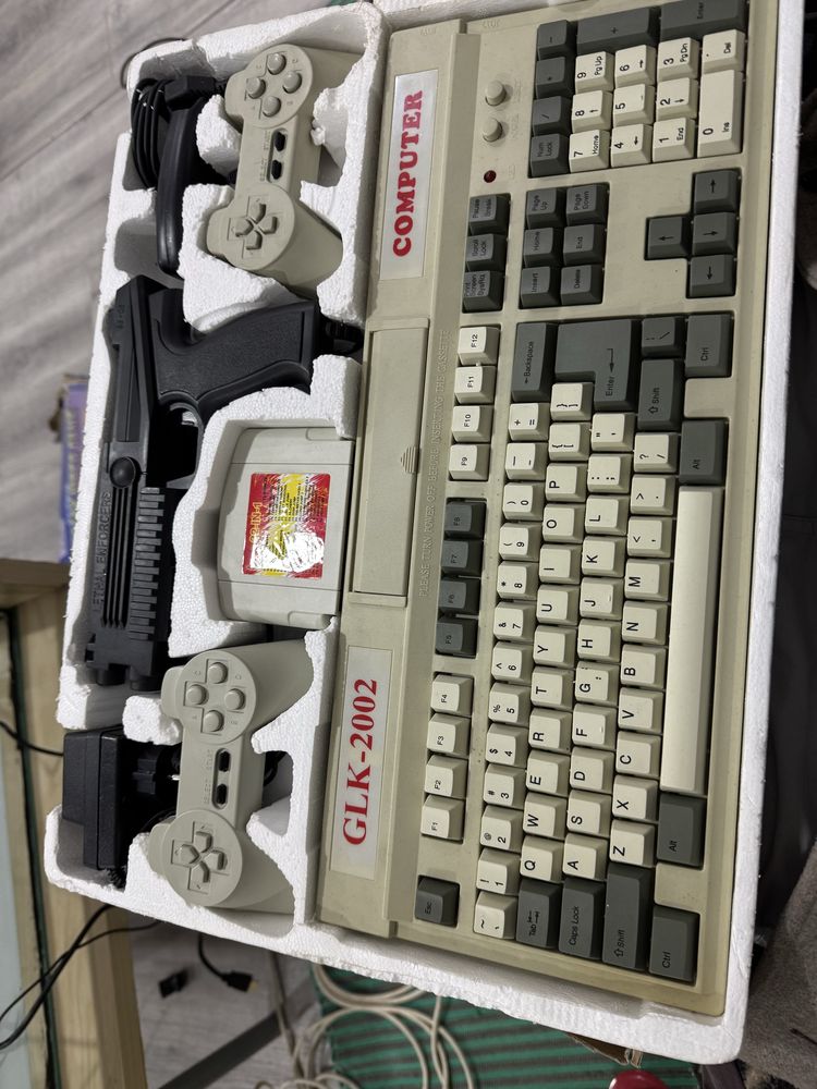 Consola retro cassetes GLK-2002 como nova