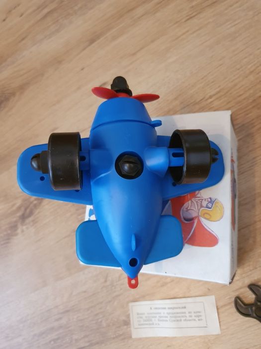 Игрушка СССР Конструктор СССР  Самолет Авиаконструктор  НОВАЯ!