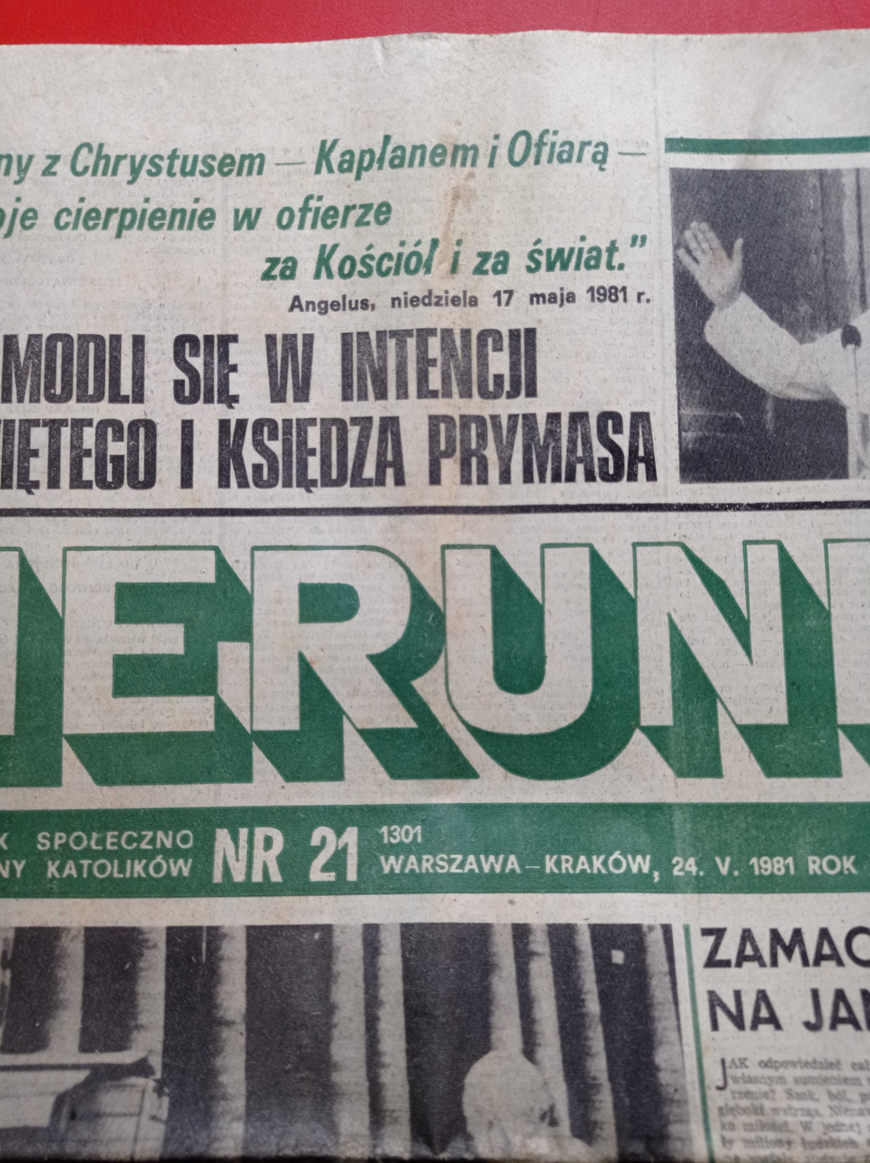 Kierunki tygodnik nr 21 / 1981; 24 maja 1981