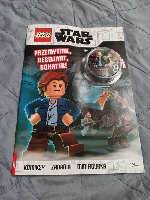 Magazyn z zadaniami Lego Star Wars z figurką Han Solo + mynock
