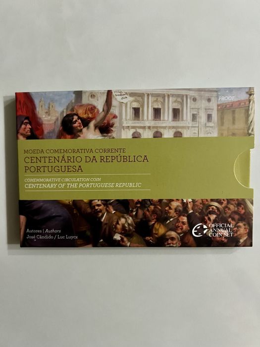 Moeda 2€ da Republica de 2010 (proof)