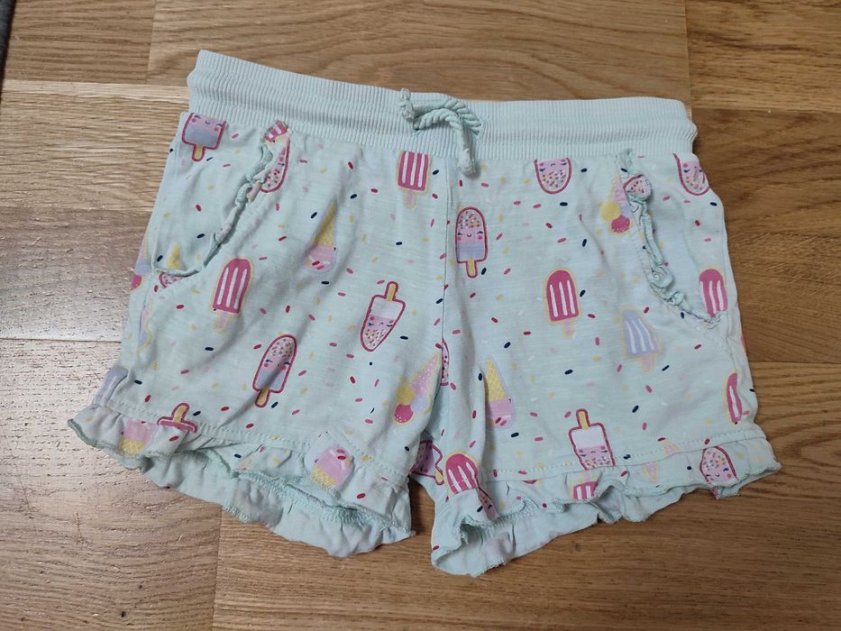 Krótkie miętowe spodenki w lody F&F 98