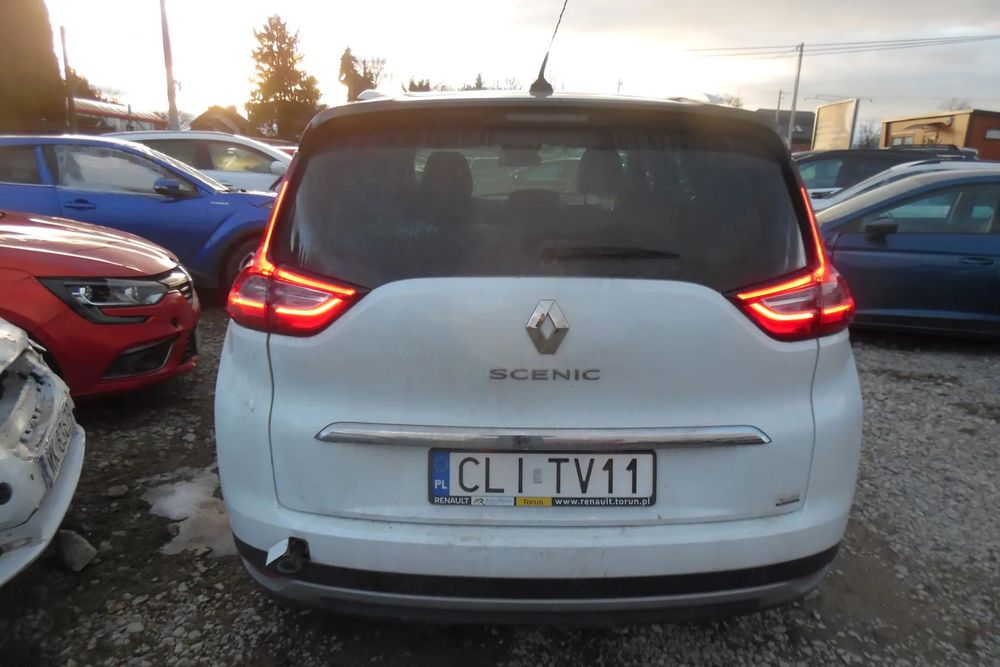 Renault Scenic I rej. 2019r, Salonowy. GRAND, 1.3 Benzyna. Uszkodzony. Poobijany.