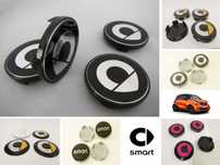 | centros para jante SMART, kit completo pronto a aplicar |