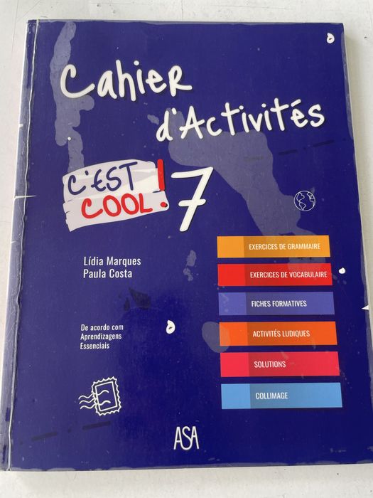 Caderno de atividades c est cool 7