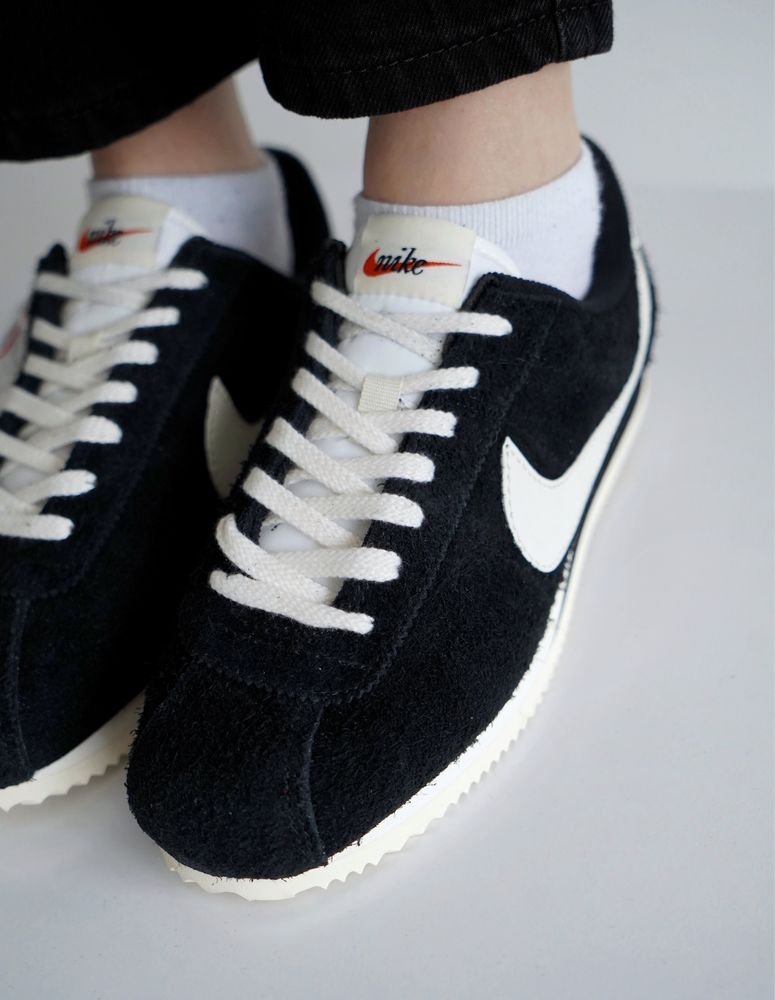 Nike Cortez Vintage  Green  Чорні Black  Найк  Вінтажні Жіночі Зелені