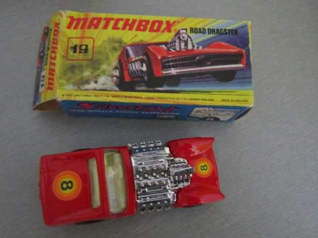 Matchbox antigo na caixa original nunca brincado