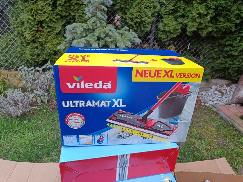 Vileda Ultramat XL zestaw Mop+ Wiadro NOWY