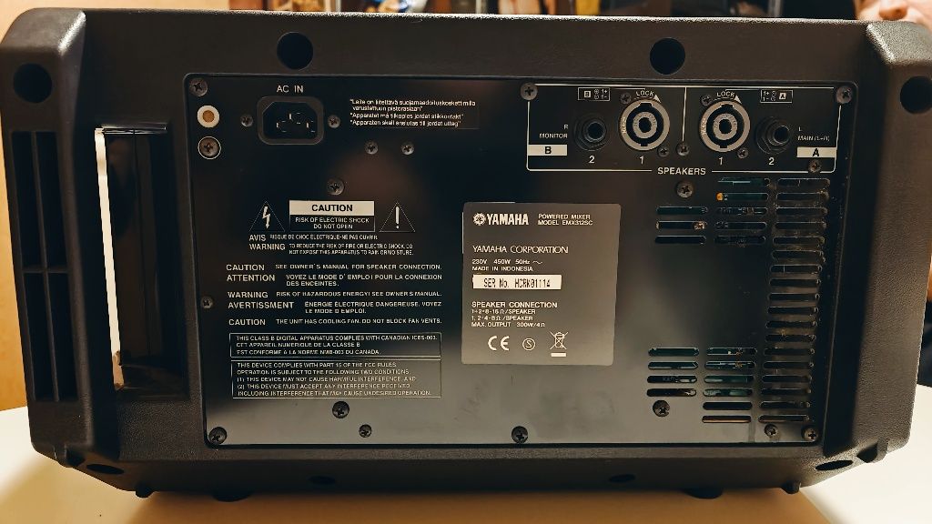 Yamaha emx312 + kolumny Yamaha br12
