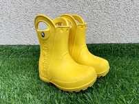 Oryginalne kalosze dziecięce CROCS roz. C6 żółte 22-23