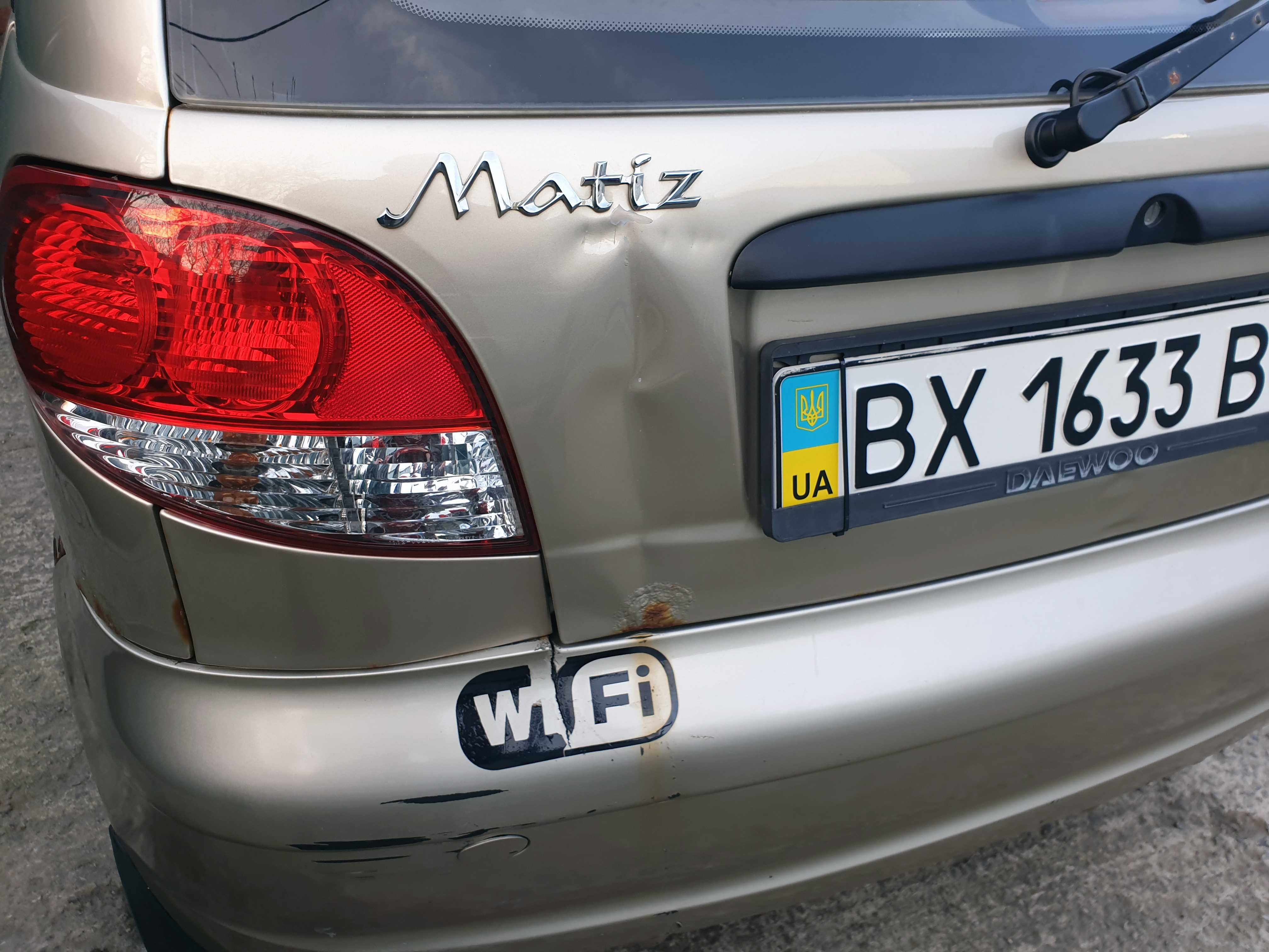 Daewoo Matiz 0.8 2012рік