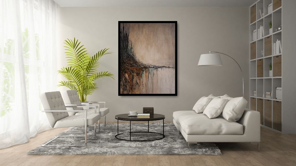 Obraz akryl na płótnie "Abstrakcja" 100x80 cm