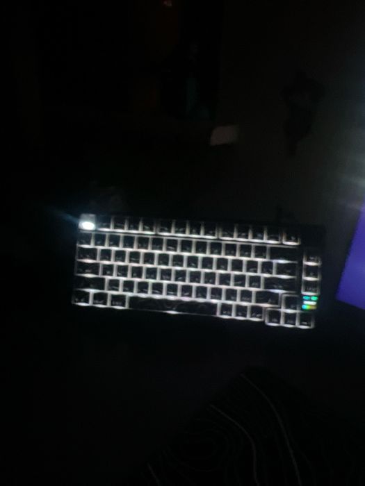 Ajazz ak820pro+топографічні кейкапи