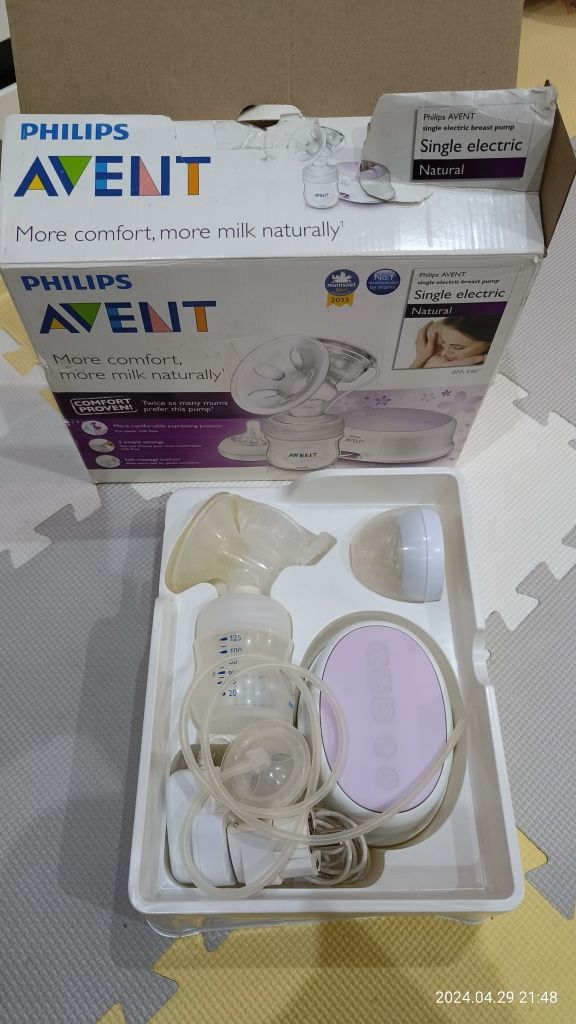 Laktator elektryczny Philips Avent gratis woreczki gryzak mobella