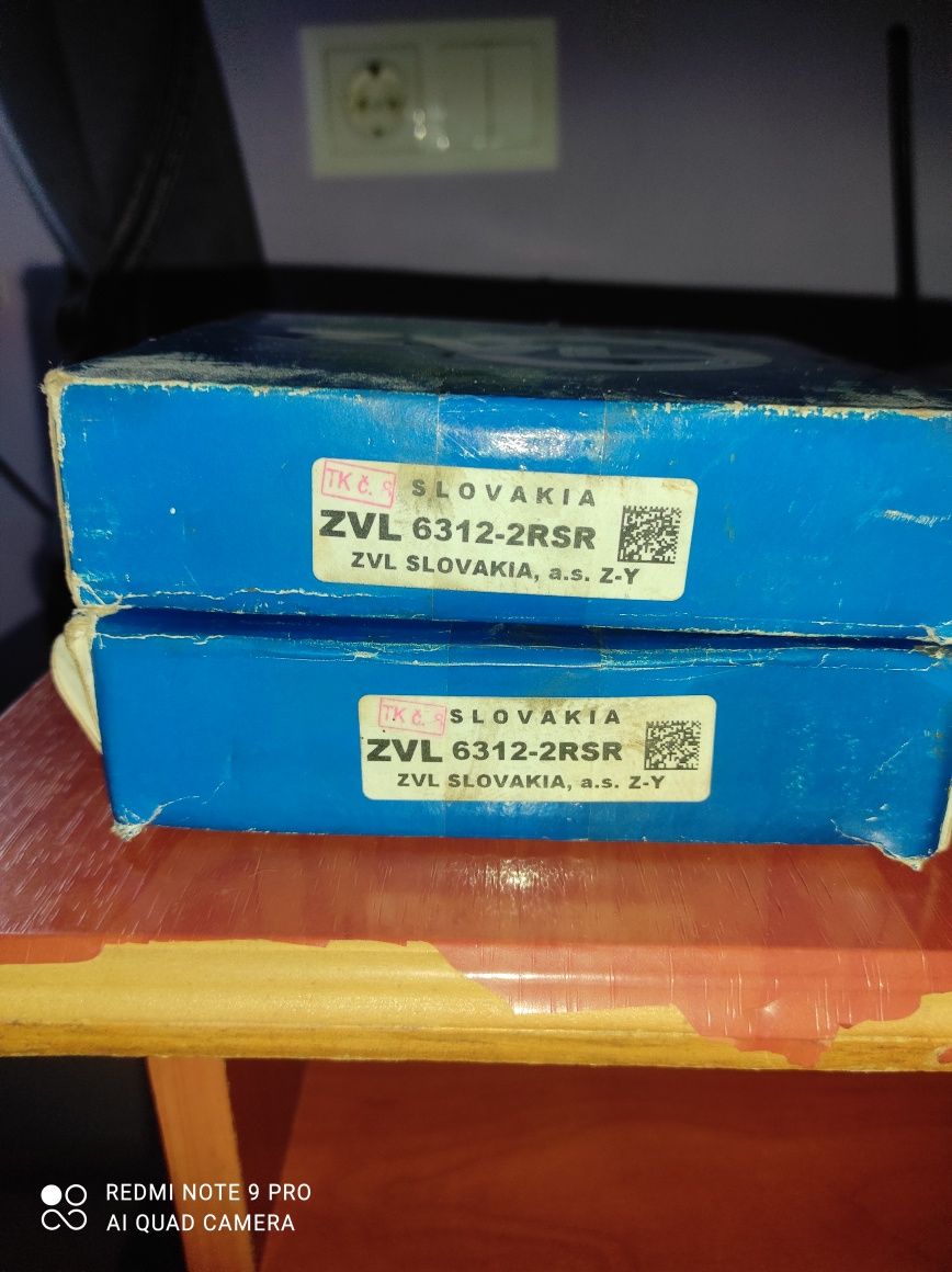 Підшипник новий ZVL 6312-2RSR