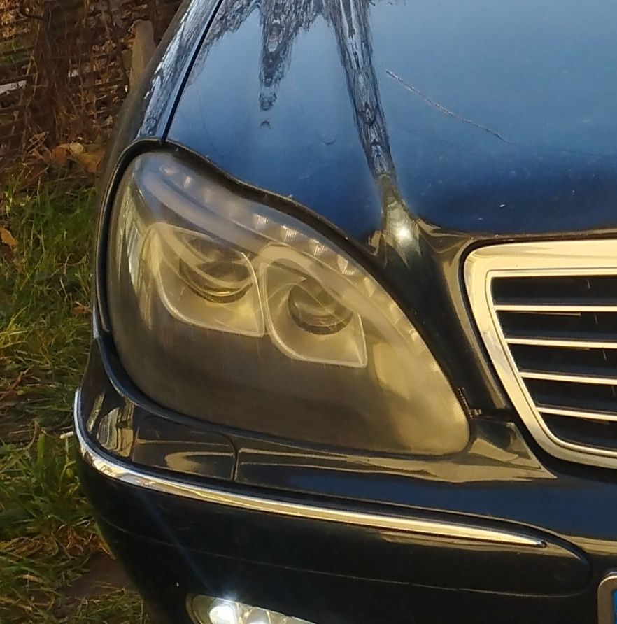 Фара права мерседес w220 в стилі w222