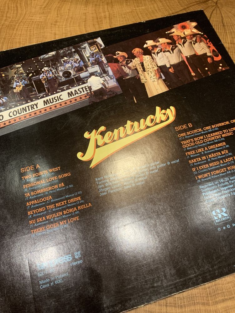 Kentucky two points west lp 12 cali vinyl płyta winylowa