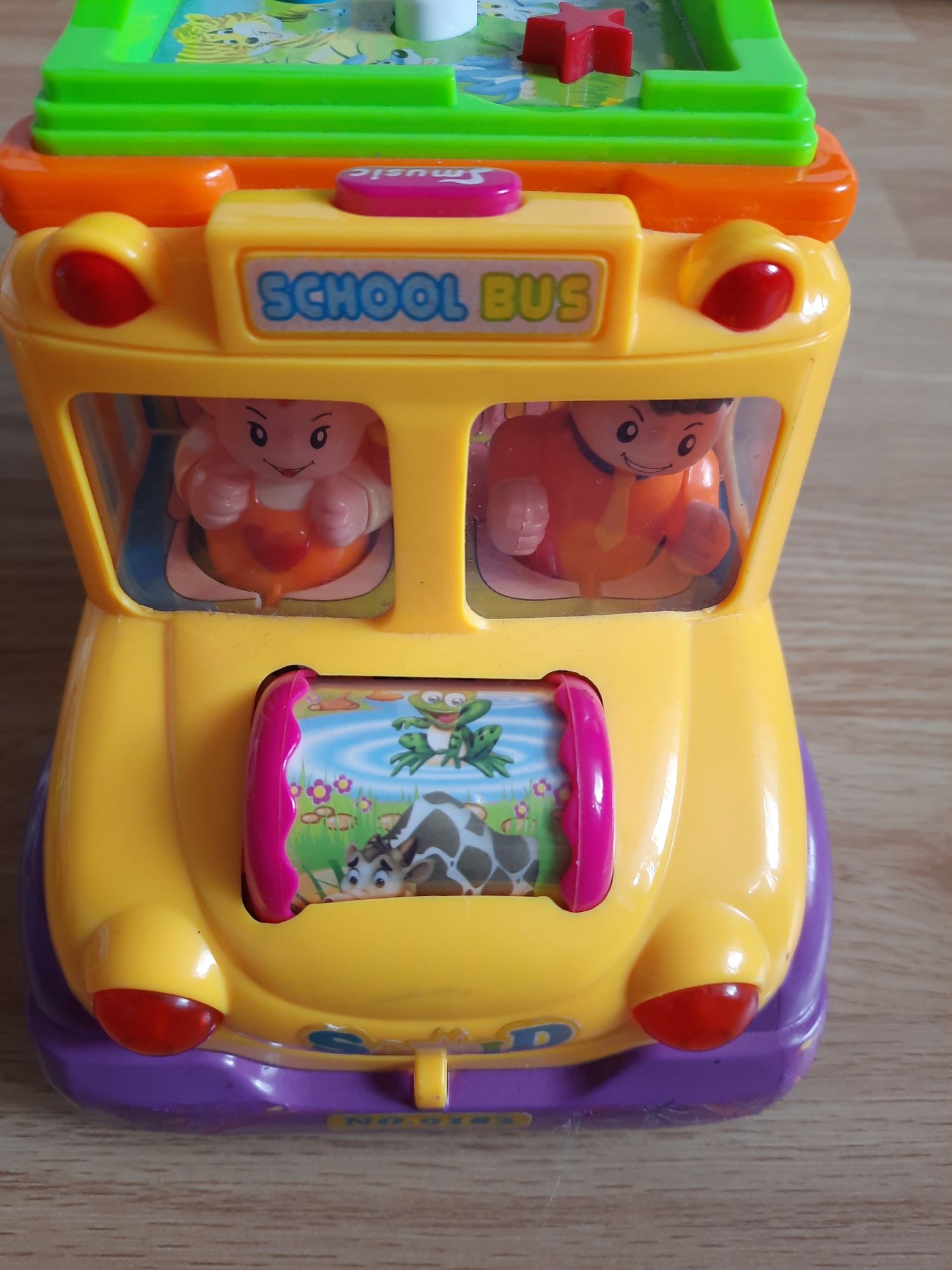 HuiLe TOYS Развивающая игрушка "Школьный автобус"