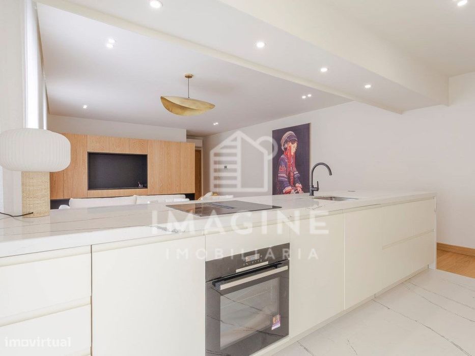 Sofisticado apartamento T3 na Baixa de Setúbal