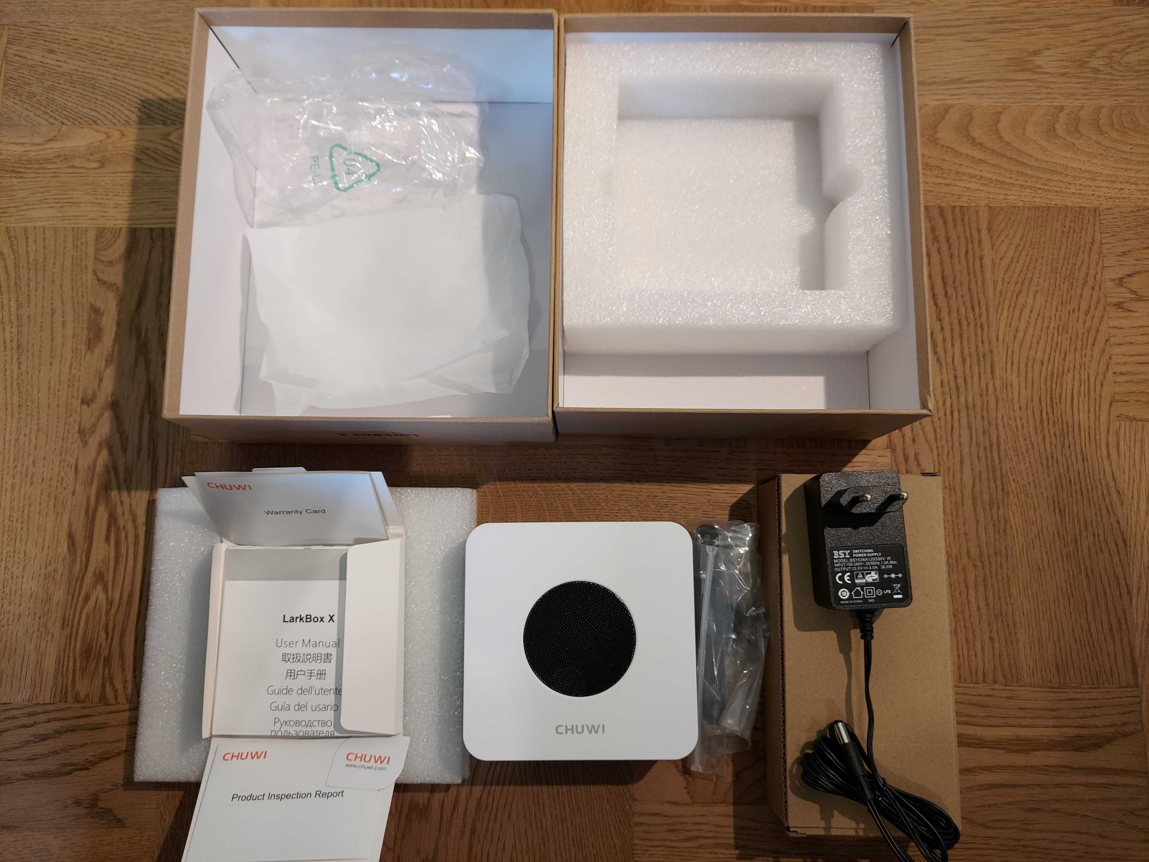 Mini PC Chuwi LarkBox X (Intel N100/12GB RAM/512GB SSD, nowy)