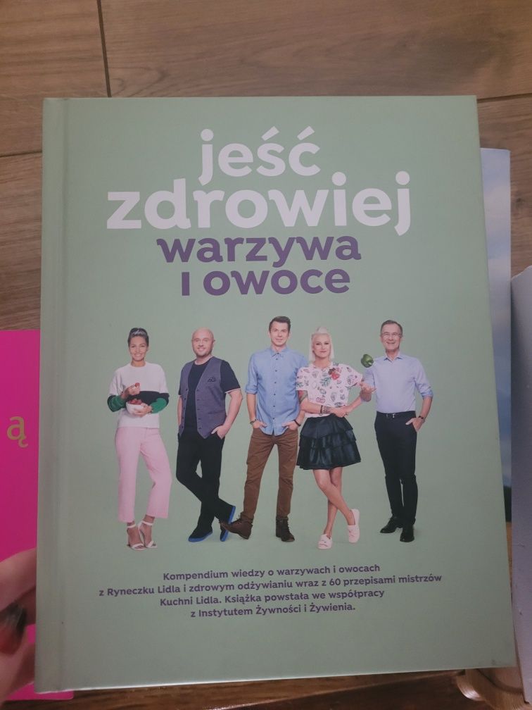 Książki kucharskie kuchania Lidla dania przepisy