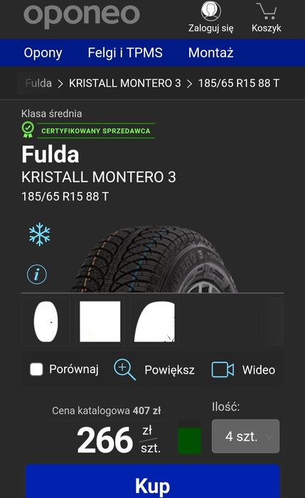 Koła Toyota Yaris IV 20/24 czujniki