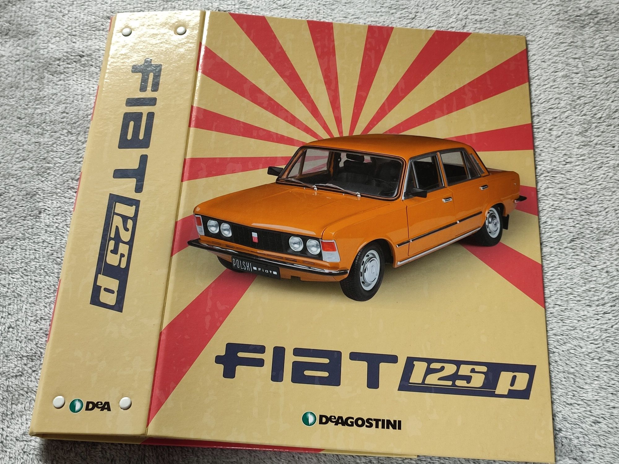 Segregator Fiat 125p kolekcja Deagostini
