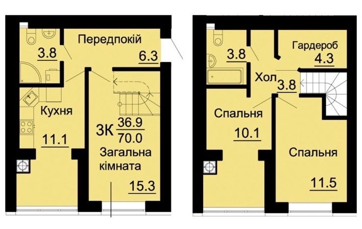 Отличное предложение для жизни! 3 к по цене 2 к! Львовский Маеток