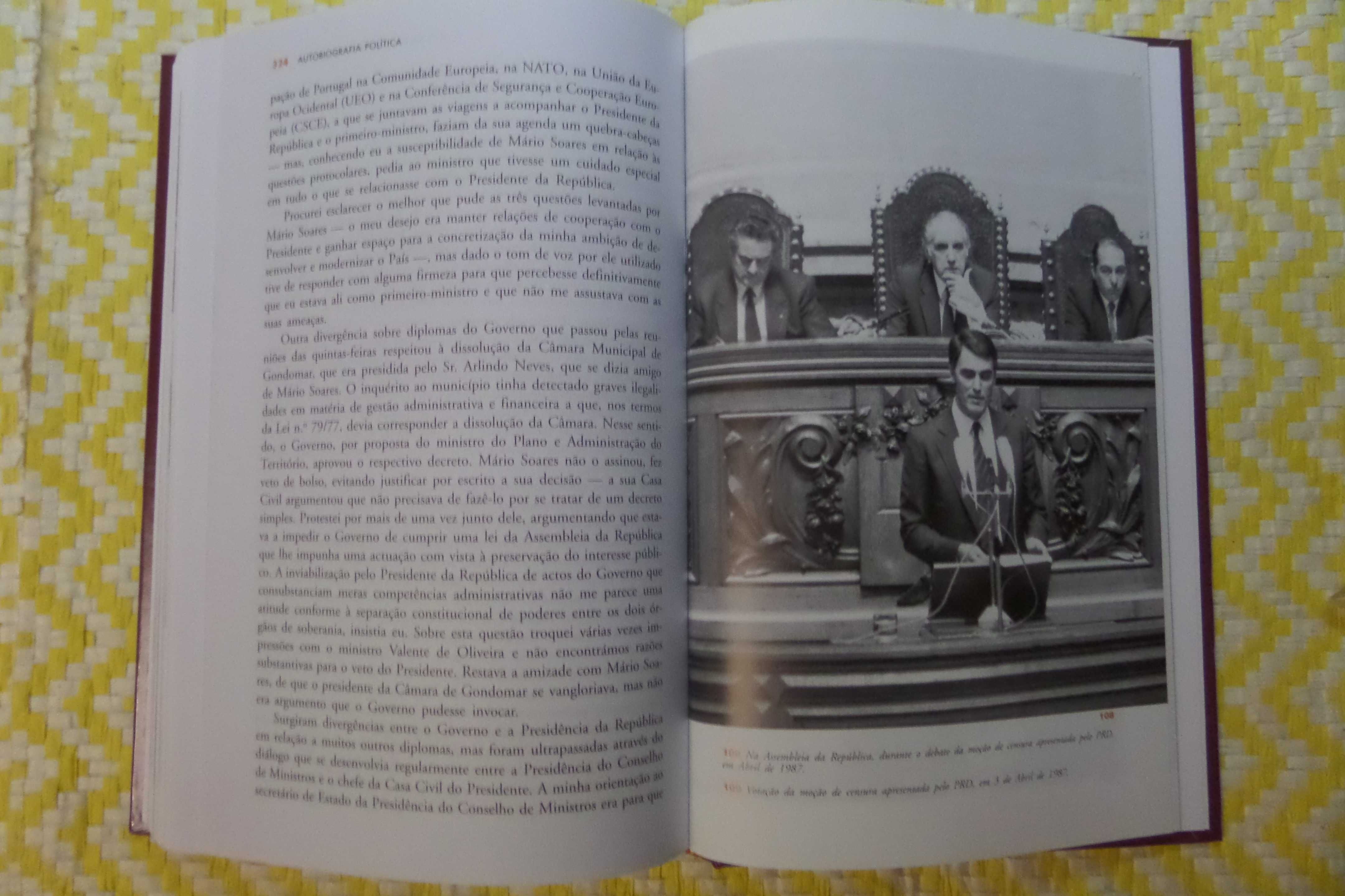Anibal Cavaco Silva Autobiografia política Vol I
