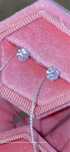 Серьги гвоздики с бриллиантом 0.5ct.